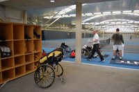 Lawn Tennis Association's National Tennis Centre, Hopkins Architects