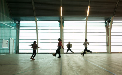 Translucent facade, arkitekt: PLOT, foto: Martin Foldgast