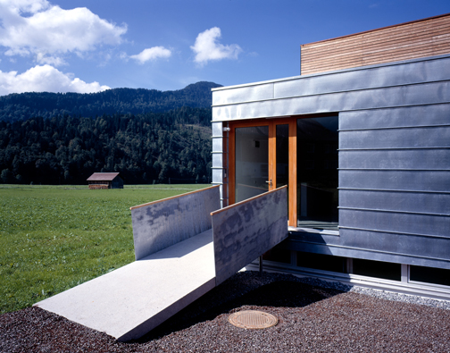 Schule Bizau, Arkitekt: Hermann Kaufmann, foto: Bruno Klomfar