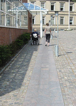 Udendørs belægning. Foto: SBI