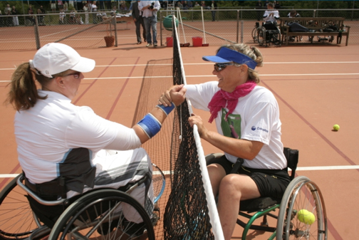 DM i kørestolstennis, foto: Allerød tennisklub